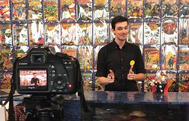 Bags and Boards at Heroes Comics, October 2018